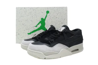 POP Air Jordan 4 RM Black Light Bone FQ7939-001  02