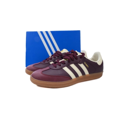 Originals Samba OG Maroon ID0477  02