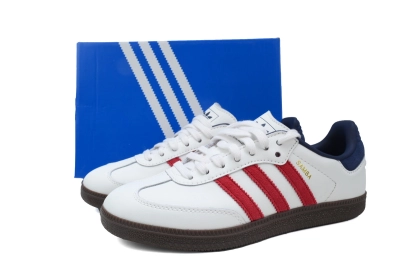 Originals Samba OG White Victory Red Indigo IH4881  02