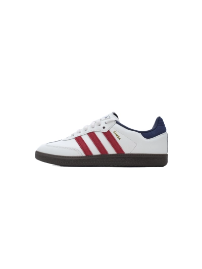 Originals Samba OG White Victory Red Indigo IH4881  01