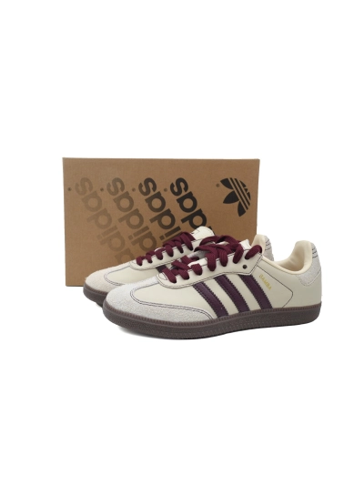 Originals Samba OG Wonder White Maroon IG1987  02