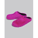 PKGoden Fuchsia long-hair calfskin Fussbett sabot Marni Slides