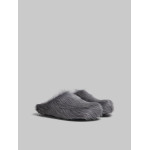 PKGoden Grey long-hair calfskin Fussbett sabot Marni Slides