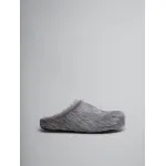 PKGoden Grey long-hair calfskin Fussbett sabot Marni Slides