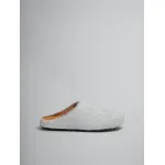 PKGoden Grey White long hair calfskin Fussbett sabot Marni Slides
