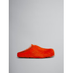 PKGoden Orange long hair calfskin Fussbett sabot Marni Slides