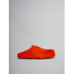 PKGoden Orange long hair calfskin Fussbett sabot Marni Slides