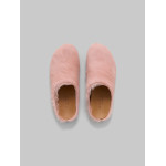 PKGoden Pink long hair calfskin Fussbett sabot Marni Slides