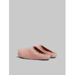 PKGoden Pink long hair calfskin Fussbett sabot Marni Slides