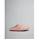 PKGoden Pink long hair calfskin Fussbett sabot Marni Slides