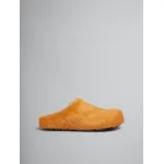 PKGoden Yellow long-hair calfskin Fussbett sabot Marni Slides