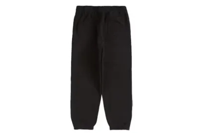 Supreme Satin Appliqué Sweatpant Black pants 02