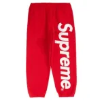 Supreme Satin Applique Sweatpant Red pants