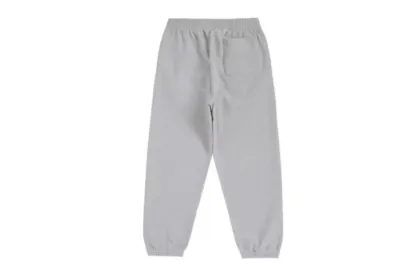 Supreme Satin Applique Sweatpant (FW24) Heather Grey pants 02