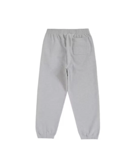 Supreme Satin Applique Sweatpant (FW24) Heather Grey pants 02