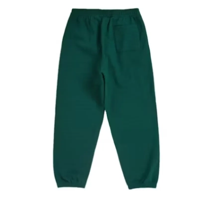 Supreme Satin Applique Sweatpant Dark Green pants 02