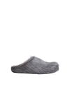 PKGoden Grey long-hair calfskin Fussbett sabot Marni Slides