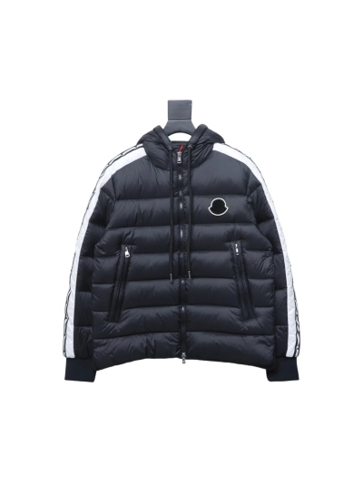 Moncler 2022 autumn and winter down jacket stellaire hooded down jacket color matching short jacket 01
