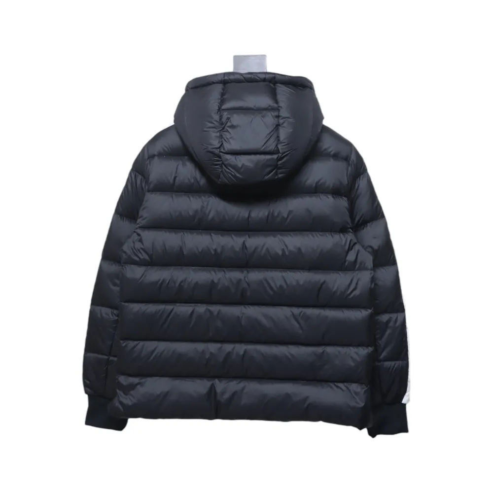 Moncler 2022 autumn and winter down jacket stellaire hooded down jacket color matching short jacket
