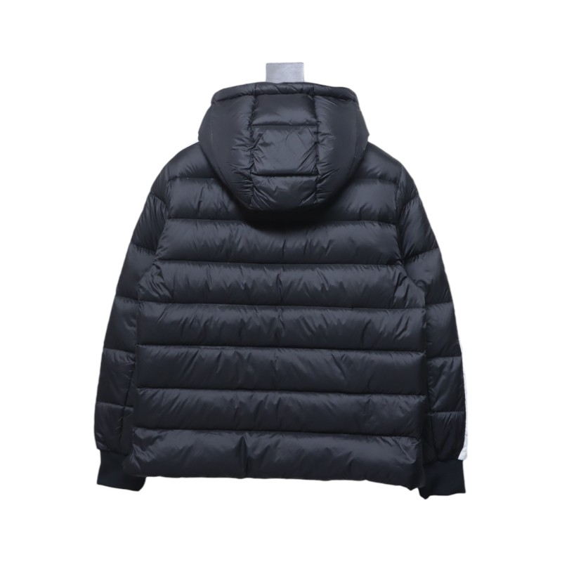 Moncler 2022 autumn and winter down jacket stellaire hooded down jacket color matching short jacket