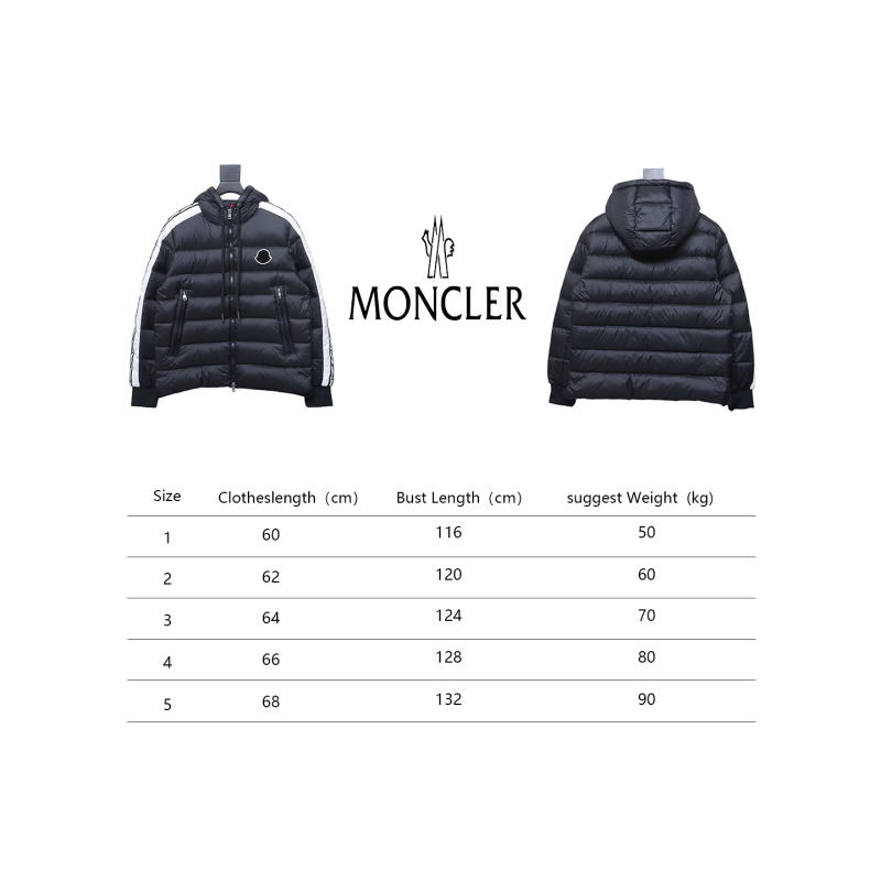 Moncler 2022 autumn and winter down jacket stellaire hooded down jacket color matching short jacket