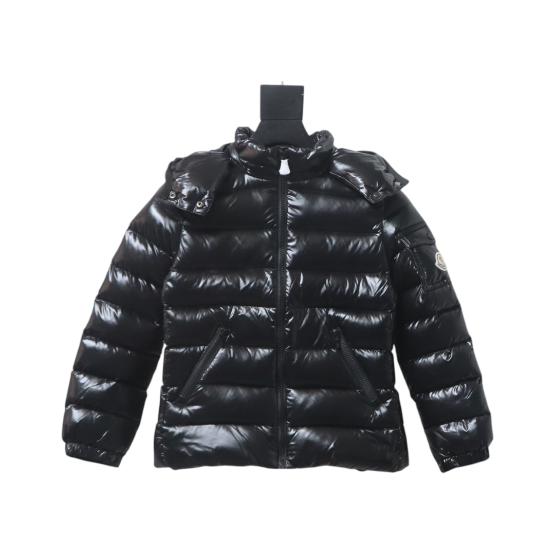 Moncler Bady new felt patchwork children's long down jacket