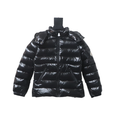 Moncler Bady new felt patchwork children's long down jacket 01