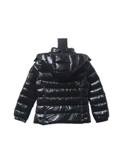 Moncler Bady new felt patchwork children's long down jacket 02
