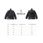 Moncler Bady new felt patchwork children's long down jacket
