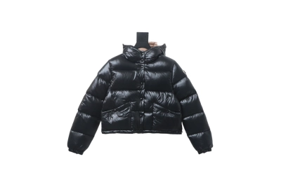 Moncler BARDANETTE 2021 autumn and winter new women's short hooded down jacket with pink lining 01