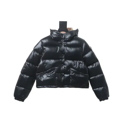 Moncler BARDANETTE 2021 autumn and winter new women's short hooded down jacket with pink lining 01