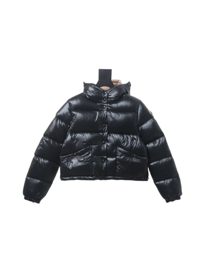 Moncler BARDANETTE 2021 autumn and winter new women's short hooded down jacket with pink lining 01