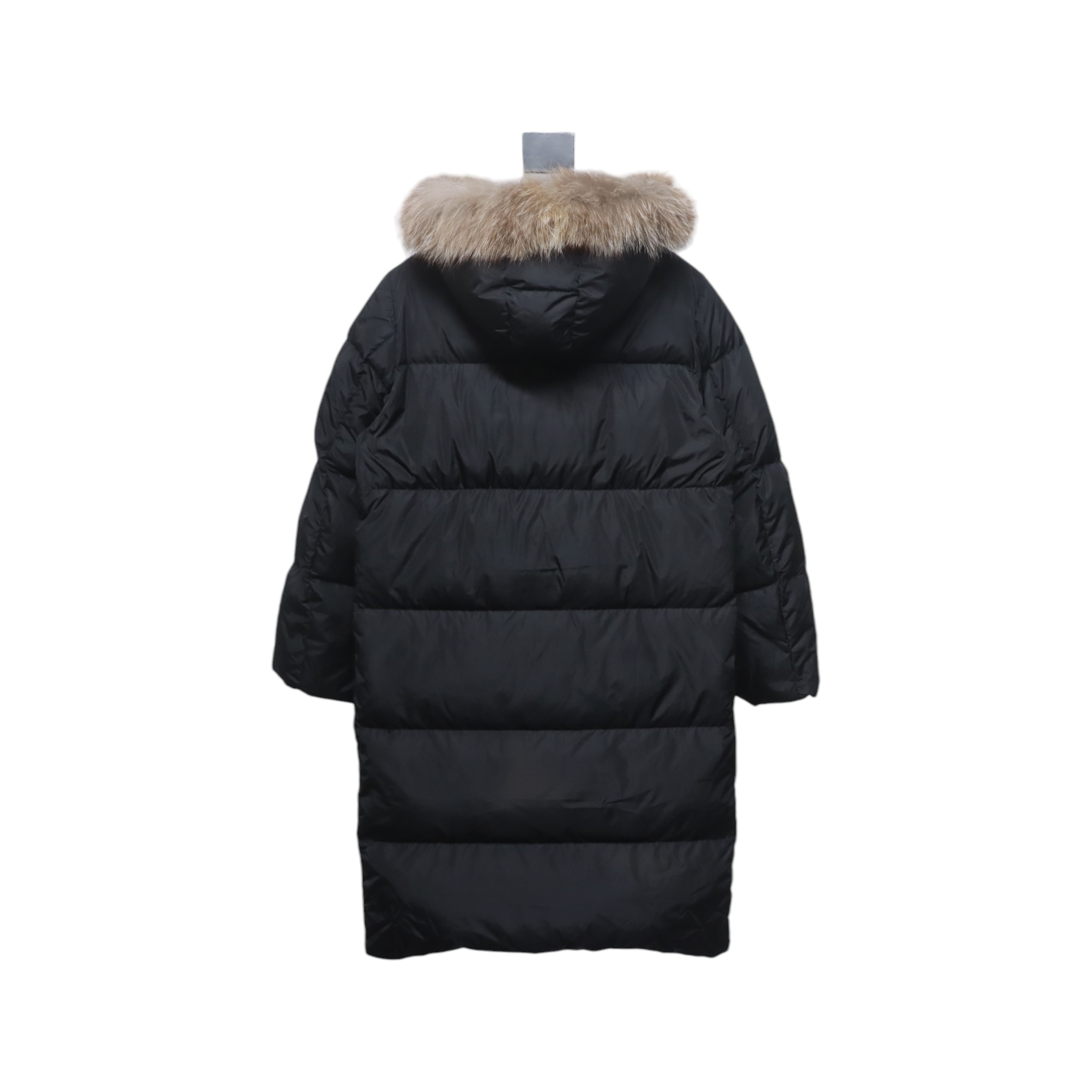 Moncler Blockbuster Marrionnier Fox Fur Collar Long Down Jacket