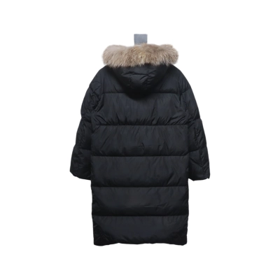 Moncler Blockbuster Marrionnier Fox Fur Collar Long Down Jacket 02