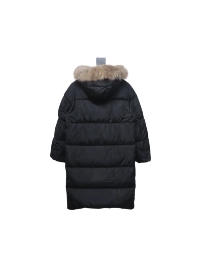 Moncler Blockbuster Marrionnier Fox Fur Collar Long Down Jacket 02