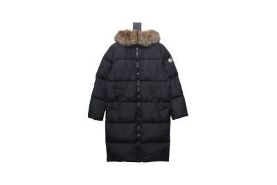 Moncler Blockbuster Marrionnier Fox Fur Collar Long Down Jacket 01