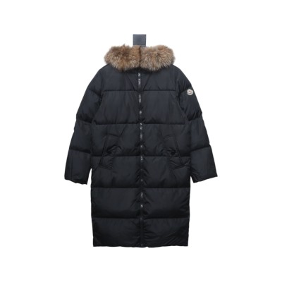 Moncler Blockbuster Marrionnier Fox Fur Collar Long Down Jacket 01