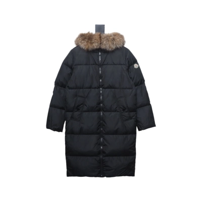 Moncler Blockbuster Marrionnier Fox Fur Collar Long Down Jacket 01
