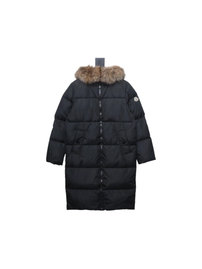 Moncler Blockbuster Marrionnier Fox Fur Collar Long Down Jacket 01