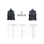 Moncler Ghany Stand Collar Women's Warm Down Vest