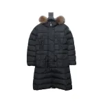 Moncler Khloe long matte down jacket