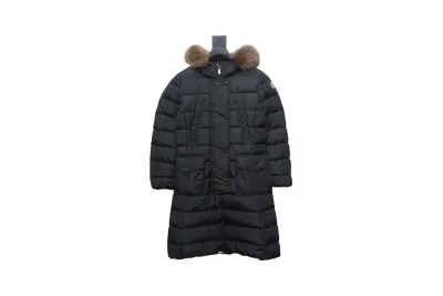Moncler Khloe long matte down jacket 01