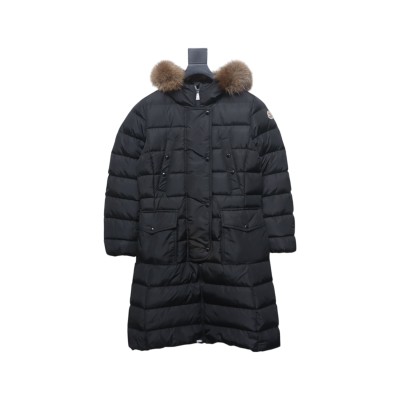 Moncler Khloe long matte down jacket 01