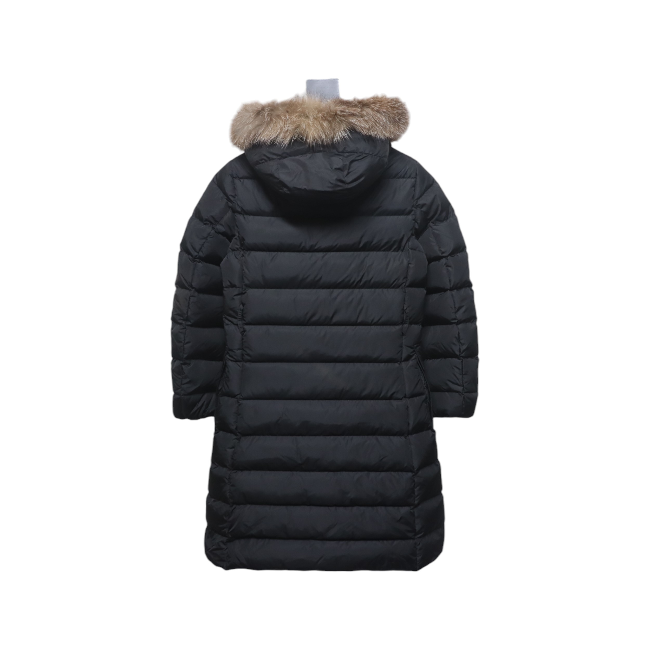 Moncler Khloe long matte down jacket