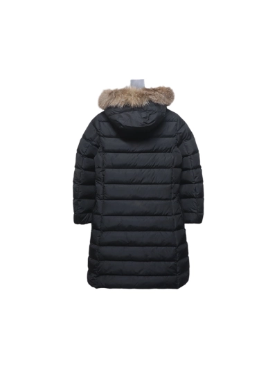 Moncler Khloe long matte down jacket 02