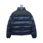 Moncler label patchwork color stand collar down jacket (new national standard 80 down)