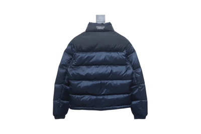 Moncler label patchwork color stand collar down jacket (new national standard 80 down) 02