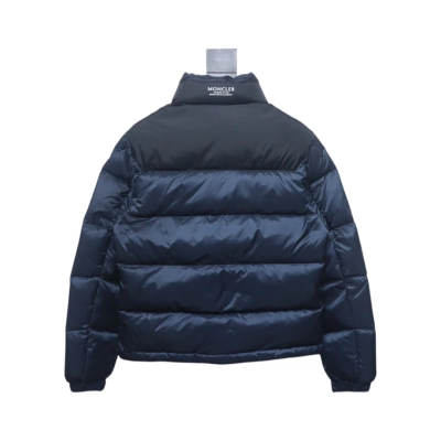 Moncler label patchwork color stand collar down jacket (new national standard 80 down) 02