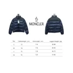 Moncler label patchwork color stand collar down jacket (new national standard 80 down)