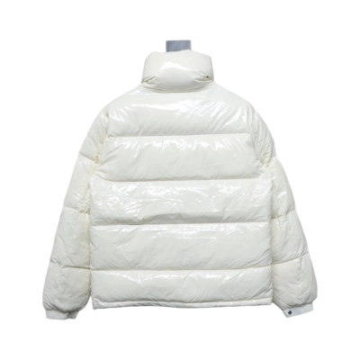 Moncler lacquered stand collar down jacket 02